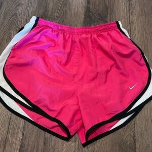 Nike Women's Bright Pink Athletic Shorts